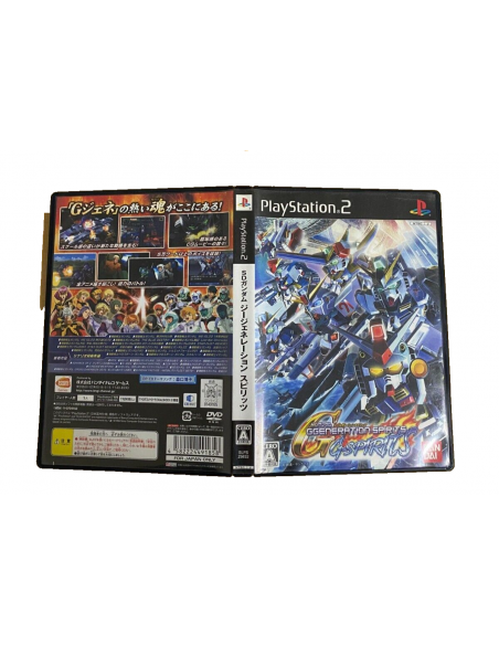 SD Gundam G Generation Spirits PlayStation 2 Usato Gioco Giapponese Completo