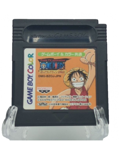 One Piece Nintendo Game Boy Color GBC Banpresto Pirati Grand Line Cartuccia