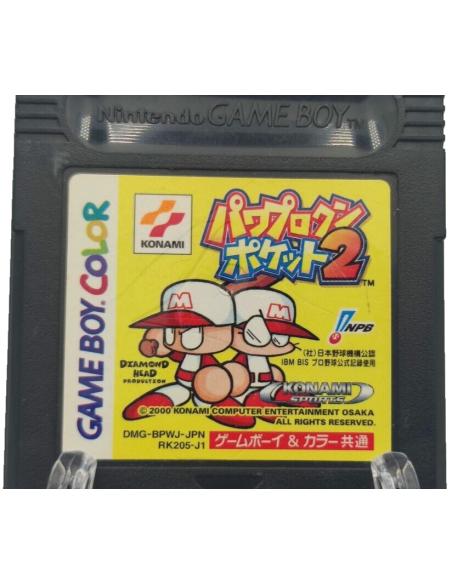 Power Pro Kun Pocket 2 Game Boy Color GBC Nintendo Cartuccia Giapponese