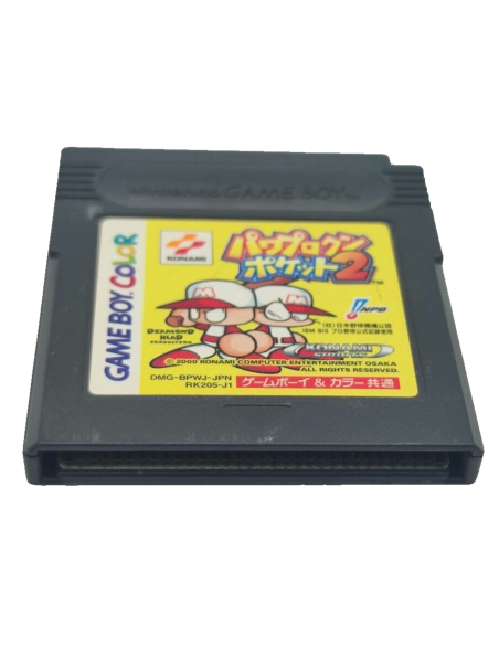 Power Pro Kun Pocket 2 Game Boy Color GBC Nintendo Cartuccia Giapponese