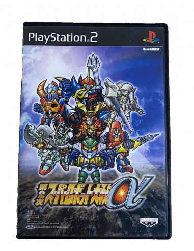 Super Robot Taisen Alpha 2nd Playstation 2 PS2...